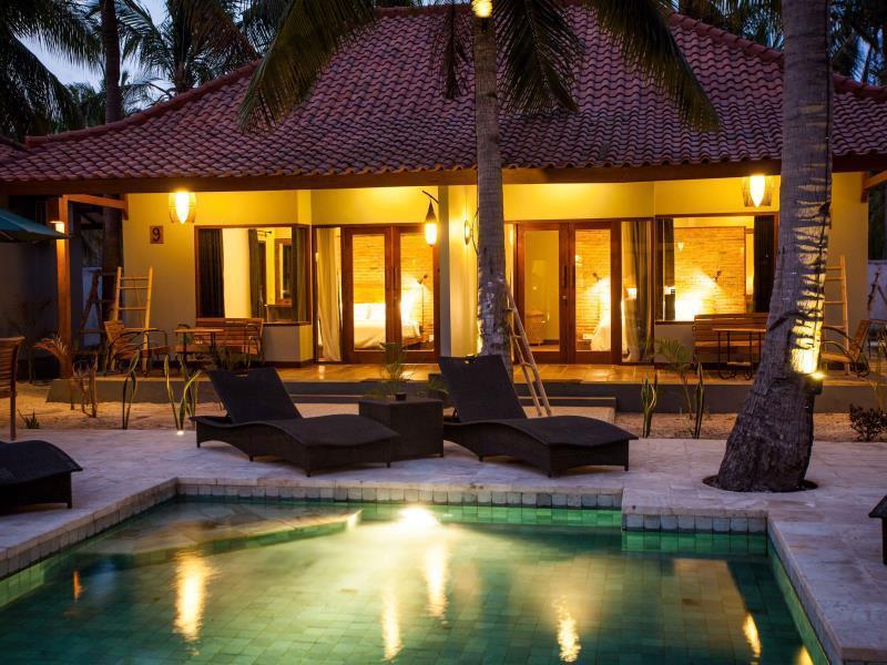 Belukar Villas Gili Trawangan Luaran gambar